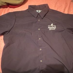 Maxwell house work shirt XL